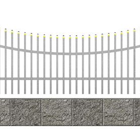 palisada aluminijumske ograde