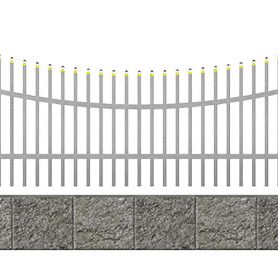 palisada aluminijumske ograde