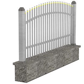 palisada, aluminijumske ograde