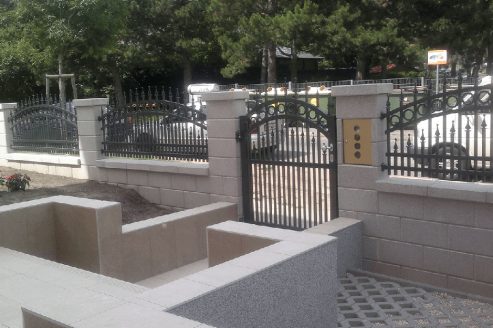 Aluminijumske ograde MInt, ograde za dvorište