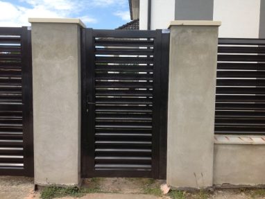 Aluminijumske ograde Modern Z9, aluminijumske ograde za dvorište, aluminijumska ograde, aluminijumska ograda