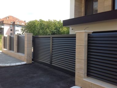 Aluminijumske ograde alu modern OVAL 10