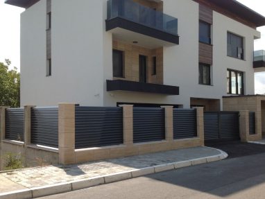 Aluminijumske ograde alu modern OVAL 10