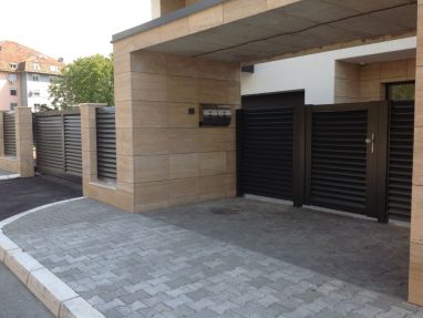 Aluminijumske ograde alu modern OVAL 10