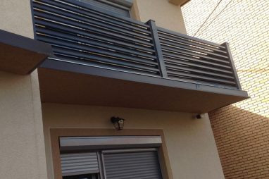 gelenderi, Aluminijumske ograde za terase,