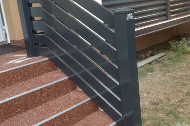 gelenderi, Aluminijumske ograde za terase