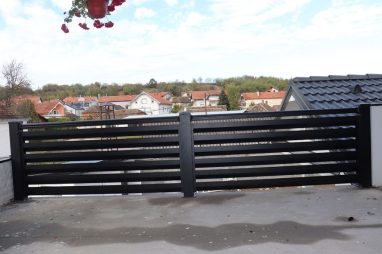 gelenderi, Aluminijumski gelenderi i ograde za terasu