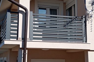 gelenderi, Aluminijumski gelenderi