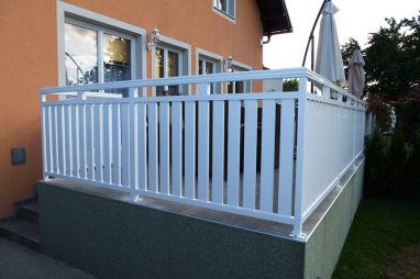 gelenderi, Aluminijumski gelenderi, aluminijumske ograde za terasu, ograde za balkone