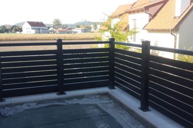 gelenderi, Aluminijumske ograde za terase, gelenderi