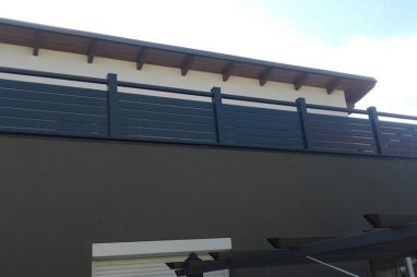 gelenderi, Aluminijumske ograde za terase