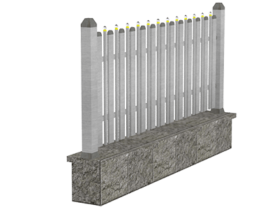 tarabice i palisada aluminijumske ograde
