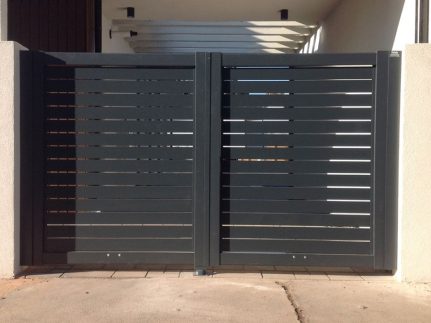 Aluminijumske dvookrilne kapije