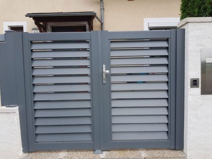 Aluminijumske dvookrilne kapije