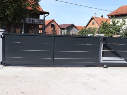 Aluminijumske klizne kapije, alu kapije