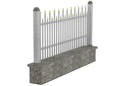 Aluminijumske ograde Palisada tarabice za ogradu 